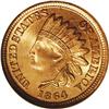 Image 1 : 1864 1C Bronze No L MS67 Red NGC. Snow speculates that 1864[1C] Bronze No L MS67 Red NGC.