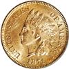 Image 1 : 1871 1C MS64 Red PCGS. This pinpoint-sharp Choice semi 1871[1C] MS64 Red PCGS.