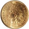 Image 1 : 1877 1C MS64 Red and Brown PCGS. The pale orange and g 1877[1C] MS64 Red and Brown PCGS.
