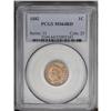 Image 1 : 1882 1C MS64 Red PCGS. The attractive copper-tan, lust 1882[1C] MS64 Red PCGS.