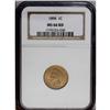 Image 1 : 1898 1C MS66 Red NGC. This is a wonderful Premium Gem 1898[1C] MS66 Red NGC.