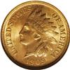 Image 1 : 1909-S 1C MS66 Red NGC. The undeniably full mint luste 1909-S[1C] MS66 Red NGC.