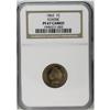 Image 3 : 1862 1C PR67 Cameo NGC. Ex: Foxfire. This exquisitely 1862[1C] PR67 Cameo NGC.