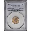 Image 1 : 1875 1C PR64 Red PCGS. Luminous copper-gold surfaces a 1875[1C] PR64 Red PCGS.