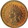 Image 1 : 1877 1C PR64 Red and Brown PCGS. Concentric splashes o 1877[1C] PR64 Red and Brown PCGS.