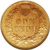 Image 2 : 1877 1C PR66 Red and Brown Cameo NGC. The Indian cent 1877[1C] PR66 Red and Brown Cameo NGC.