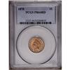 Image 1 : 1878 1C PR64 Red PCGS. Crisply struck with flashy refl 1878[1C] PR64 Red PCGS.