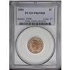 Image 1 : 1884 1C PR65 Red PCGS. Orange-gold patination adorns l 1884[1C] PR65 Red PCGS.