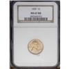 Image 1 : 1929 1C MS67 Red NGC. This golden-orange example displ 1929[1C] MS67 Red NGC.