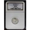 Image 1 : 1943 1C MS66 NGC. FS-018.97. Doubled Die Obverse. A mi 1943[1C] MS66 NGC.