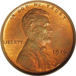 1916 1C PR66 Red and Brown PCGS. This is a spectacular 1916[1C] PR66 Red and Brown PCGS.