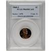 Image 1 : 1968-S 1C PR69 Deep Cameo PCGS. Deep orange-gold patin 1968-S[1C] PR69 Deep Cameo PCGS.