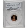 Image 1 : 1969-S 1C PR69 Deep Cameo PCGS. Deep orange-gold patin 1969-S[1C] PR69 Deep Cameo PCGS.