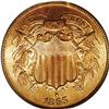 Image 1 : 1865 2C MS66 Red PCGS. Housed in an earlier PCGS holde 1865[2C] MS66 Red PCGS.