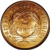 Image 2 : 1865 2C MS66 Red PCGS. Housed in an earlier PCGS holde 1865[2C] MS66 Red PCGS.