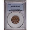 Image 1 : 1872 2C PR63 Red and Brown PCGS. FS-006. IN GOD WE TRU 1872[2C] PR63 Red and Brown PCGS.