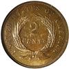 Image 2 : 1873 2C Open 3 PR65 Brown NGC. Richly colored in deep 1873[2C] Open 3 PR65 Brown NGC.