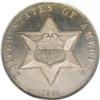 Image 1 : 1861 3CS PR65 Cameo NGC. Fully struck with light, even 1861[3CS] PR65 Cameo NGC.