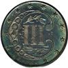 Image 2 : 1869 3CS PR66 PCGS. The lovely iridescent toning on bo 1869[3CS] PR66 PCGS.