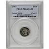Image 1 : 1867 3CN PR64 Cameo PCGS. Cameoed surfaces display con 1867[3CN] PR64 Cameo PCGS.
