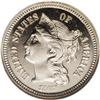 Image 1 : 1867 3CN PR66 Cameo NGC. One of several examples of th 1867[3CN] PR66 Cameo NGC.