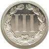 Image 2 : 1869 3CN PR66 Ultra Cameo NGC. Completely untoned with 1869[3CN] PR66 Ultra Cameo NGC.