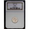 Image 1 : 1870 3CN PR65 NGC. Luminous proof surfaces display spe 1870[3CN] PR65 NGC.