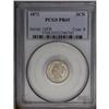 Image 1 : 1872 3CN PR65 PCGS. Bright proof surfaces exhibit well 1872[3CN] PR65 PCGS.