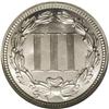 Image 2 : 1874 3CN PR67 Cameo NGC. Fully struck with exquisitely 1874[3CN] PR67 Cameo NGC.