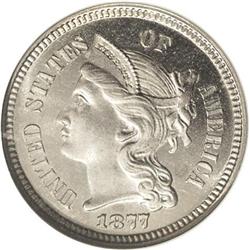 1877 3CN PR65 Cameo NGC. This is the first of four pro 1877[3CN] PR65 Cameo NGC.