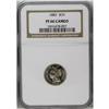 Image 1 : 1883 3CN PR66 Cameo NGC. An eye catching, sharply impr 1883[3CN] PR66 Cameo NGC.