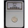 Image 1 : 1887 3CN PR66 NGC. A sharply struck Premium Gem proof, 1887[3CN] PR66 NGC.