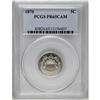Image 1 : 1870 5C PR65 Cameo PCGS. A remarkable Gem proof with b 1870[5C] PR65 Cameo PCGS.