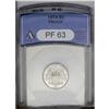 Image 1 : 1874 5C PR63 ANACS. Both sides display subtle reflecti 1874[5C] PR63 ANACS.