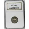 Image 1 : 1874 5C PR65 Cameo NGC. Pinpoint striking definition i 1874[5C] PR65 Cameo NGC.