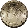 Image 1 : 1886 5C MS65 NGC. Three dates are considered the keys 1886[5C] MS65 NGC.