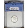 Image 1 : 1887 5C MS65 ANACS. A lovely Gem with exceptional colo 1887[5C] MS65 ANACS.