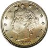 Image 1 : 1890 5C MS66 NGC. A gorgeous Premium Gem example, this 1890[5C] MS66 NGC.