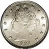 Image 1 : 1891 5C MS66 PCGS. Ex: Baxi Collection. Both sides dis 1891[5C] MS66 PCGS.