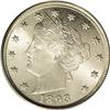 Image 1 : 1893 5C MS66 PCGS. Potent luster and clean surfaces co 1893[5C] MS66 PCGS.