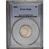 Image 3 : 1893 5C MS66 PCGS. Both sides drip with generous amoun 1893[5C] MS66 PCGS.