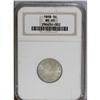 Image 1 : 1898 5C MS65 NGC. The digit 1 is widely repunched left 1898[5C] MS65 NGC.