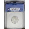 Image 1 : 1902 5C MS65 ANACS. Highly lustrous light gray surface 1902[5C] MS65 ANACS.