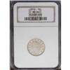 Image 1 : 1912 5C MS66 NGC. A thin veneer of yellow-orange cover 1912[5C] MS66 NGC.