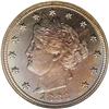 Image 1 : 1883 5C No Cents PR67 NGC. The 1883 No Cents has a sur 1883[5C] No Cents PR67 NGC.