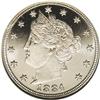 Image 1 : 1884 5C PR66 Ultra Cameo NGC. Unfathomably deep mirror 1884[5C] PR66 Ultra Cameo NGC.