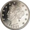 Image 1 : 1885 5C PR66 Cameo PCGS. A stunning, two-toned Cameo c 1885[5C] PR66 Cameo PCGS.