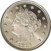 Image 1 : 1885 5C PR66 Cameo PCGS. Untoned with sparkling mirror 1885[5C] PR66 Cameo PCGS.