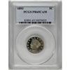 Image 1 : 1893 5C PR65 Cameo PCGS. The fields are deeply and bri 1893[5C] PR65 Cameo PCGS.