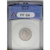 Image 3 : 1910 5C PR64 ANACS, ice-blue, peach, and gold hues, a 1910[5C] PR64 ANACS,